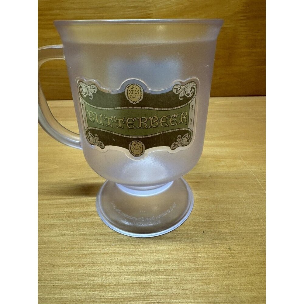 Harry Potter Butterbeer Clear Acrylic Root Beer Float Mug Universal‎ Studios